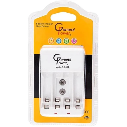 شارژر باتری جنرال پاور مدل GC-404 چهارتایی