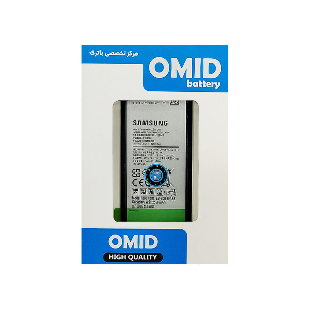 باتری اصلی سامسونگ s6 مدل EB-BG920ABE