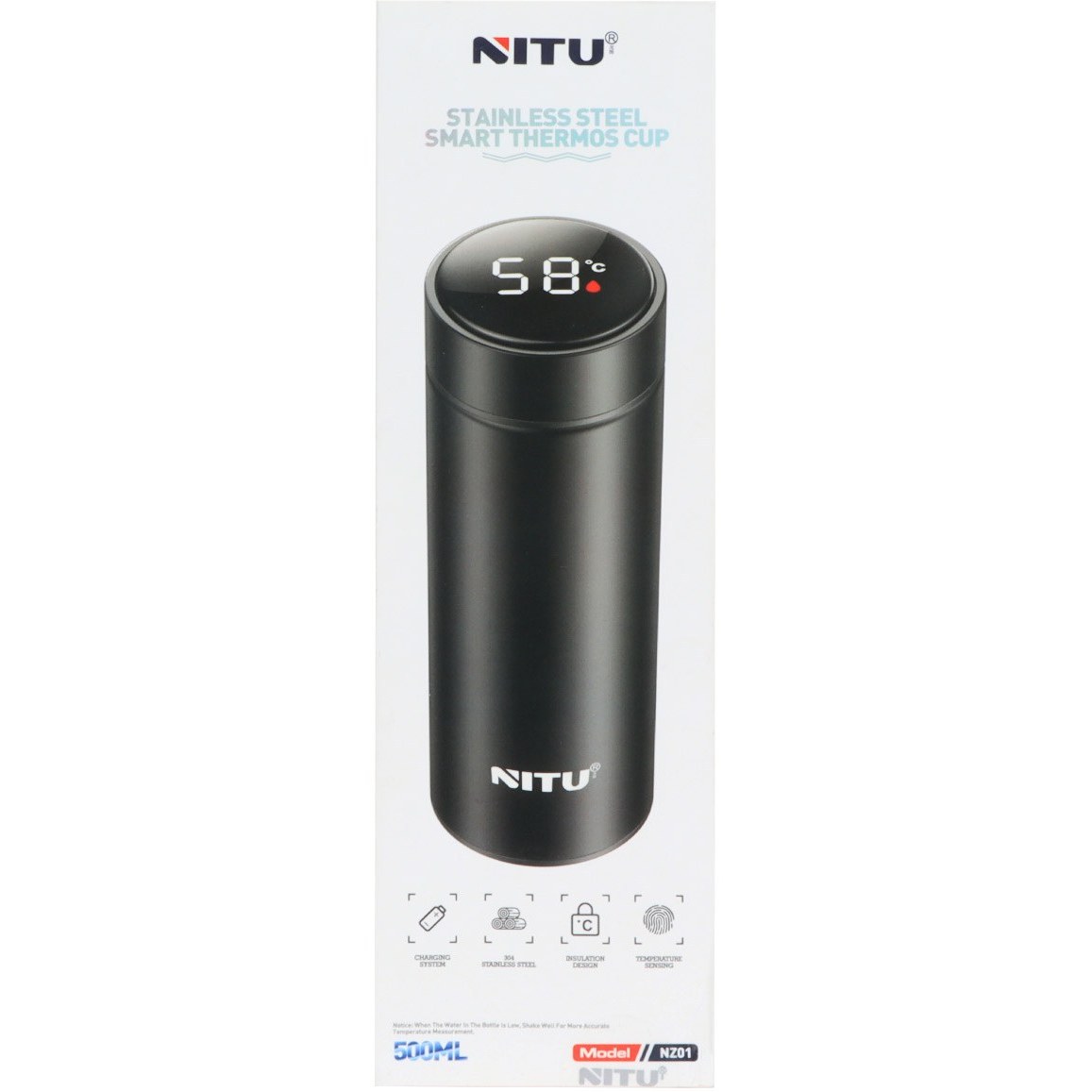 فلاسک دیجیتال Nitu مدل NZ01
