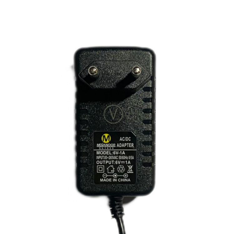 آداپتور 6 ولت 1 آمپر مدیا نور مدل 6V-1A
