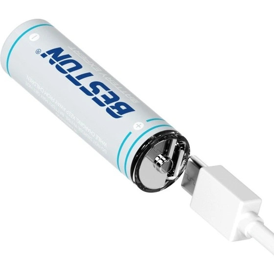 باتری قلمی شارژی بستون تایپ سی مدل 2AC-60 BESTON