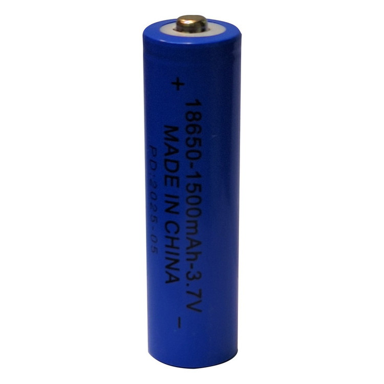 باتری لیتیوم یون قابل شارژ آر اس سی مدل RSC-18650-1500 ظرفیت 1500 میلی آمپر ساعت 3.7V