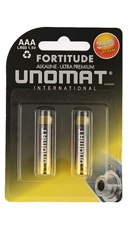 باتری نیم قلمی آلکالاین یونومات مدل Alkaline Ultra Premium بسته 2عددی