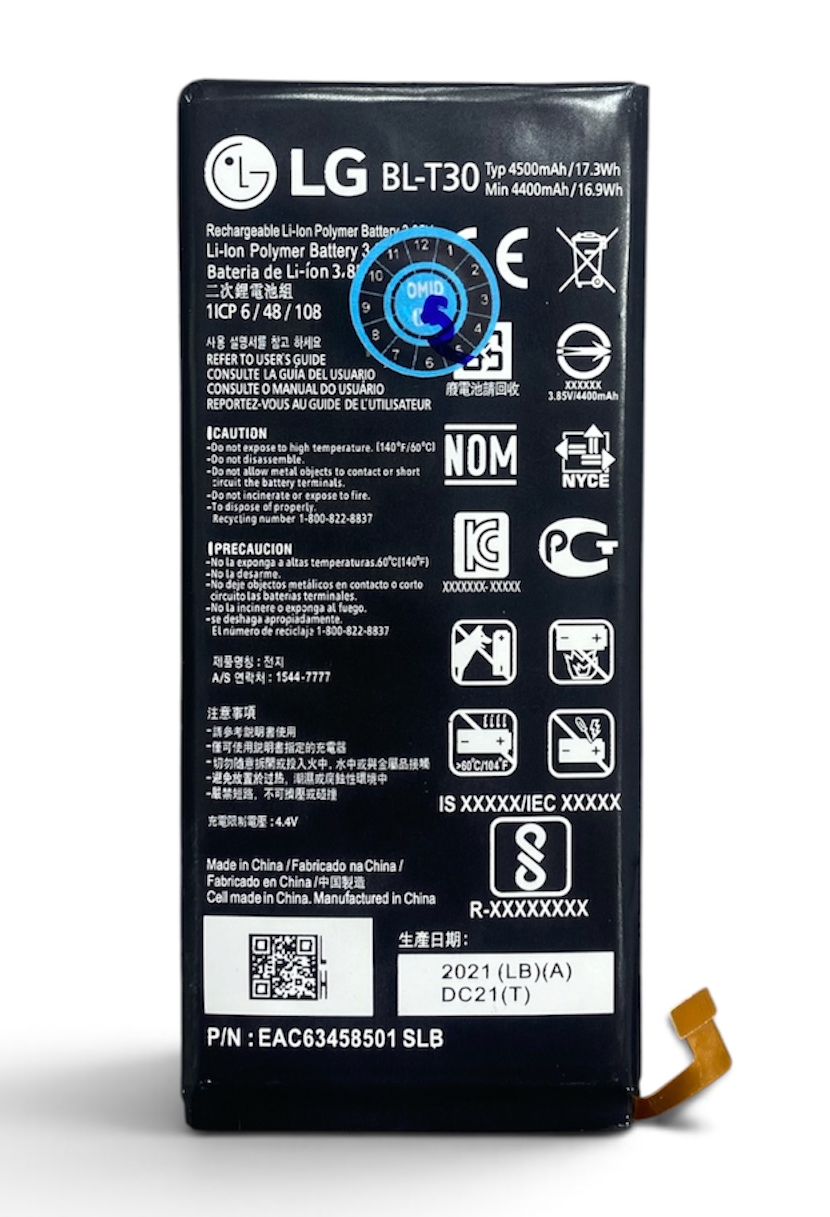 باتری اورجینال شرکتی ال جی X Power 2 مدل BL-T30