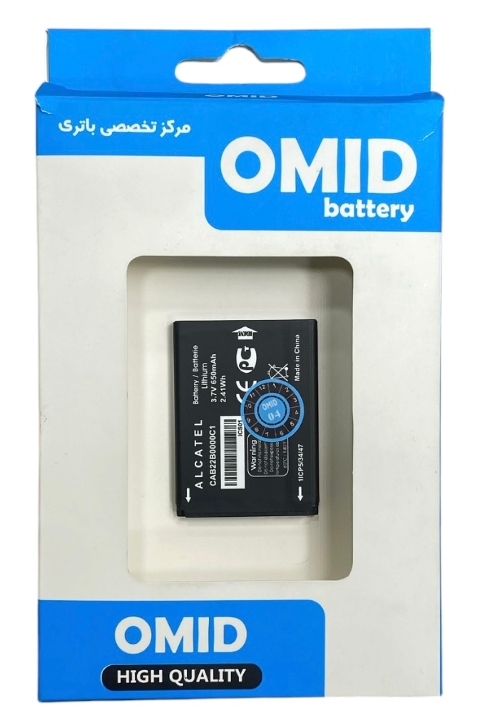 باتری اورجینال آلکاتل CAB22B0000C1 مدل ۱۰۱۰