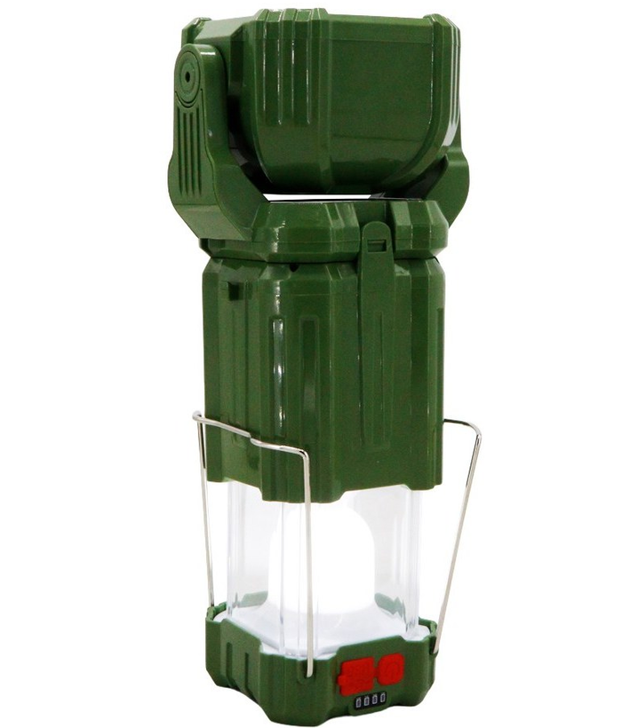 چراغ قوه شارژی خورشیدی فانوسی مدل HB-1979L