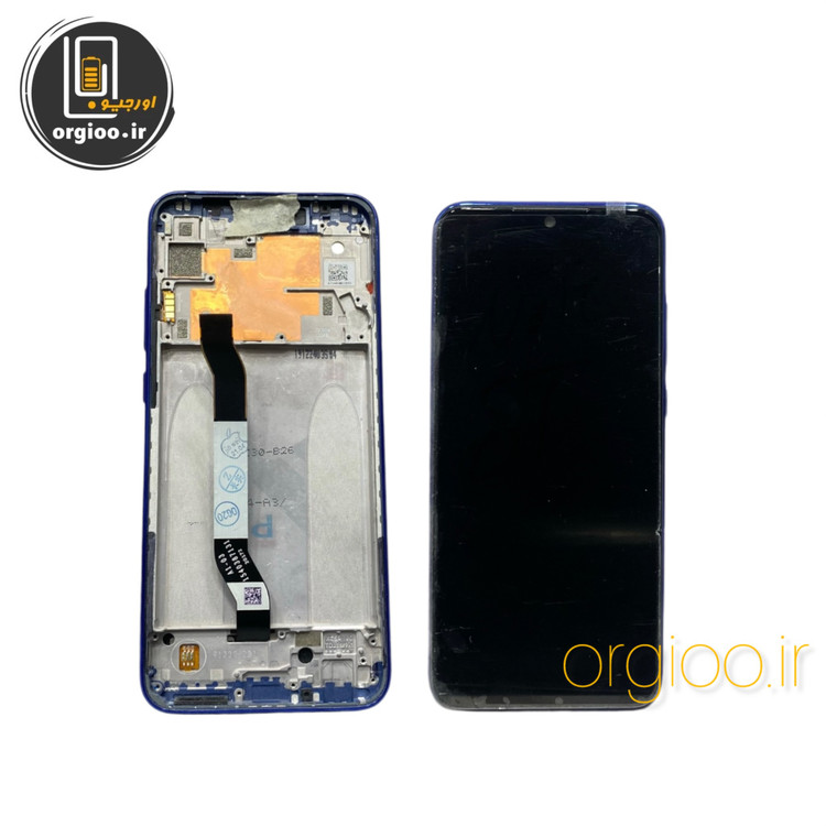 ال سی دی اورجینال شیائومی Redmi Note 8 آبی با فریم
