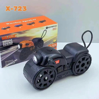 اسپیکر بلوتوثی قابل حمل طرح موتور مدل X-723